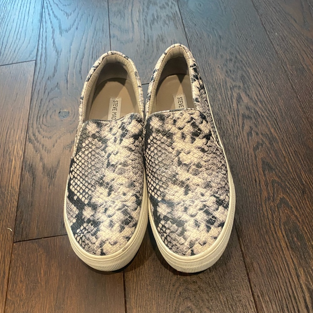 Steve Madden ecentrcq sneake. Snake skin